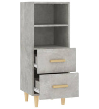 Sideboard Betongrau 34,5x34x90 cm Holzwerkstoff