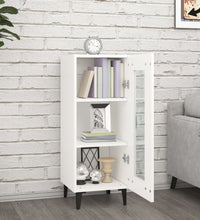 Sideboard Weiß 34,5x34x90 cm Holzwerkstoff