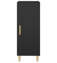 Sideboard Schwarz 34,5x34x90 cm Holzwerkstoff