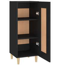 Sideboard Schwarz 34,5x34x90 cm Holzwerkstoff