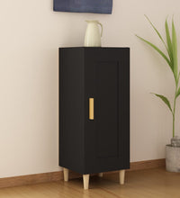 Sideboard Schwarz 34,5x34x90 cm Holzwerkstoff