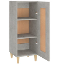 Sideboard Betongrau 34,5x34x90 cm Holzwerkstoff