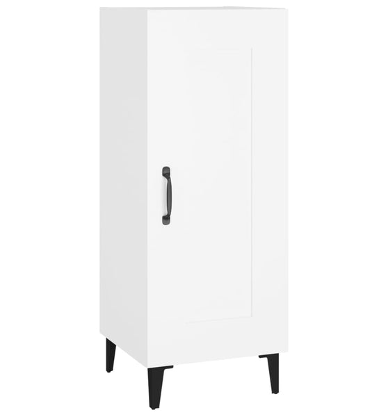Sideboard Weiß 34,5x34x90 cm Holzwerkstoff