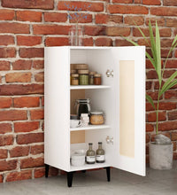 Sideboard Weiß 34,5x34x90 cm Holzwerkstoff