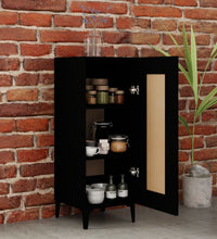 Sideboard Schwarz 34,5x34x90 cm Holzwerkstoff