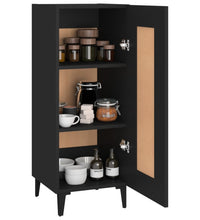 Sideboard Schwarz 34,5x34x90 cm Holzwerkstoff