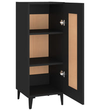 Sideboard Schwarz 34,5x34x90 cm Holzwerkstoff