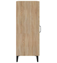 Sideboard Sonoma-Eiche 34,5x34x90 cm Holzwerkstoff