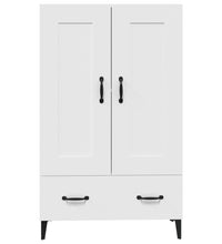 Highboard Weiß 70x31x115 cm Holzwerkstoff