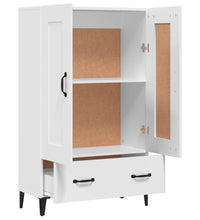 Highboard Weiß 70x31x115 cm Holzwerkstoff