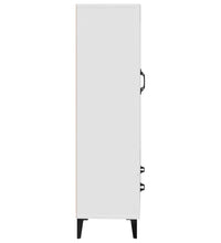 Highboard Weiß 70x31x115 cm Holzwerkstoff