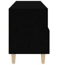 TV-Schrank Schwarz 80x36x50 cm Holzwerkstoff