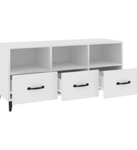 TV-Schrank Weiß 102x35x50 cm Holzwerkstoff