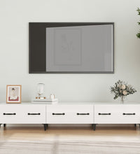TV-Schrank Hochglanz-Weiß 150x34,5x30 cm Holzwerkstoff