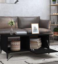 Couchtisch Schwarz 90x50x40 cm Holzwerkstoff