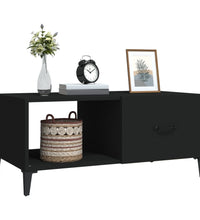 Couchtisch Schwarz 90x50x40 cm Holzwerkstoff