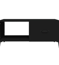 Couchtisch Schwarz 90x50x40 cm Holzwerkstoff