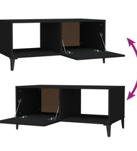 Couchtisch Schwarz 90x50x40 cm Holzwerkstoff