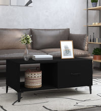 Couchtisch Schwarz 90x50x40 cm Holzwerkstoff