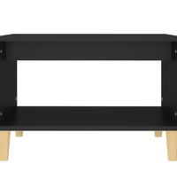 Couchtisch Schwarz 60x50x40 cm Holzwerkstoff