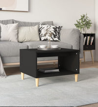 Couchtisch Schwarz 60x50x40 cm Holzwerkstoff