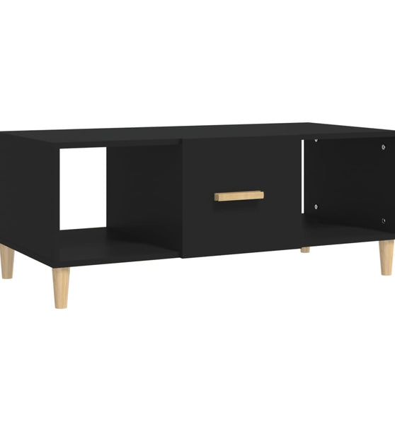 Couchtisch Schwarz 102x50x40 cm Holzwerkstoff
