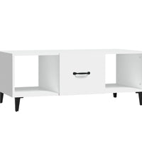 Couchtisch Weiß 102x50x40 cm Holzwerkstoff