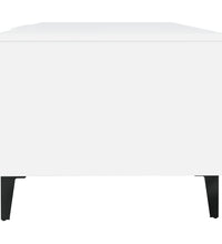 Couchtisch Weiß 102x50x40 cm Holzwerkstoff