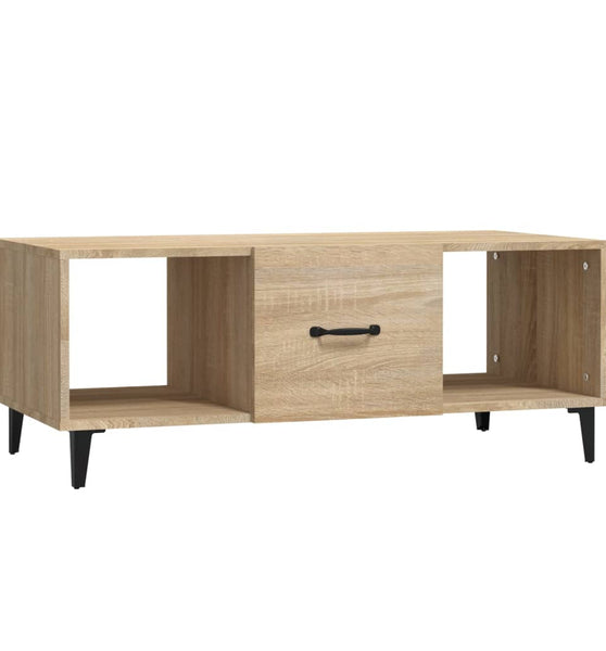 Couchtisch Sonoma-Eiche 102x50x40 cm Holzwerkstoff