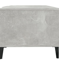 Couchtisch Betongrau 102x50x40 cm Holzwerkstoff