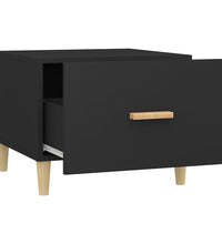 Couchtisch Schwarz 50x50x40 cm Holzwerkstoff