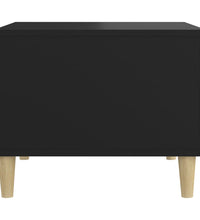 Couchtisch Schwarz 50x50x40 cm Holzwerkstoff