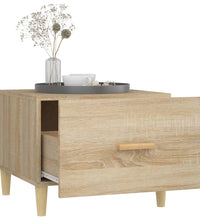 Couchtische 2 Stk. Sonoma-Eiche 50x50x40 cm Holzwerkstoff