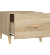 Couchtische 2 Stk. Sonoma-Eiche 50x50x40 cm Holzwerkstoff