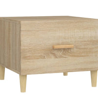 Couchtische 2 Stk. Sonoma-Eiche 50x50x40 cm Holzwerkstoff