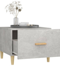 Couchtisch Betongrau 50x50x40 m Holzwerkstoff