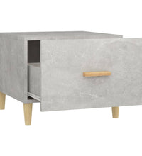 Couchtisch Betongrau 50x50x40 m Holzwerkstoff