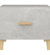 Couchtische 2 Stk. Betongrau 50x50x40 cm Holzwerkstoff