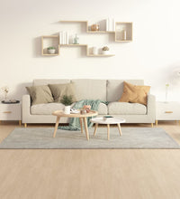 Couchtische 2 Stk. Hochglanz-Weiß 50x50x40 cm Holzwerkstoff
