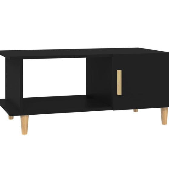 Couchtisch Schwarz 90x50x40 cm Holzwerkstoff