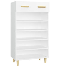 Schuhschrank Weiß 60x35x105 cm Holzwerkstoff