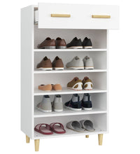 Schuhschrank Weiß 60x35x105 cm Holzwerkstoff