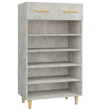 Schuhschrank Betongrau 60x35x105 cm Holzwerkstoff