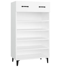 Schuhschrank Weiß 60x35x105 cm Holzwerkstoff