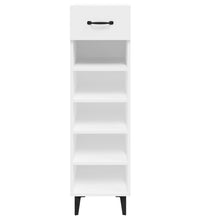 Schuhschrank Weiß 30x35x105 cm Holzwerkstoff