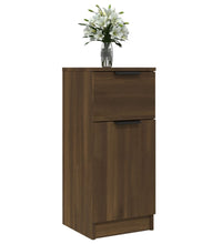 Sideboard Braun Eichen-Optik 30x30x70 cm Holzwerkstoff