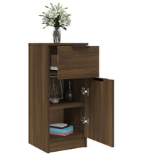 Sideboard Braun Eichen-Optik 30x30x70 cm Holzwerkstoff