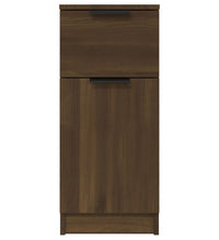 Sideboard Braun Eichen-Optik 30x30x70 cm Holzwerkstoff