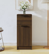 Sideboard Braun Eichen-Optik 30x30x70 cm Holzwerkstoff