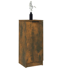 Sideboards 2 Stk. Räuchereiche 30x30x70 cm Holzwerkstoff